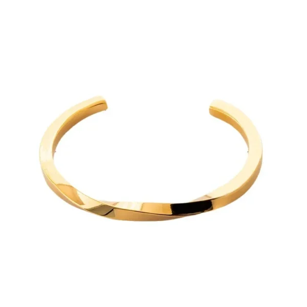 Open Twist Cuff Bracelet