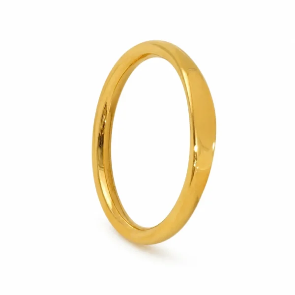 Polished Dome Band Ring