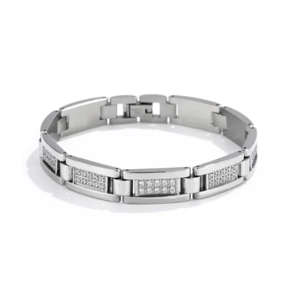 Pavé Link Chain Bracelet