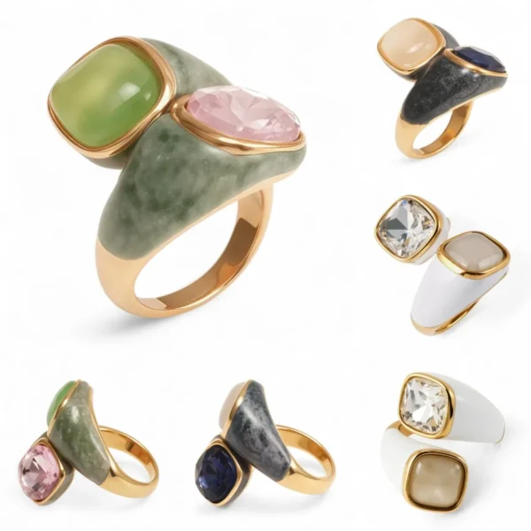 Cabochon Statement Ring