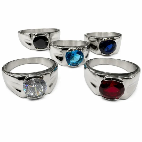 Round-Cut Signet Ring