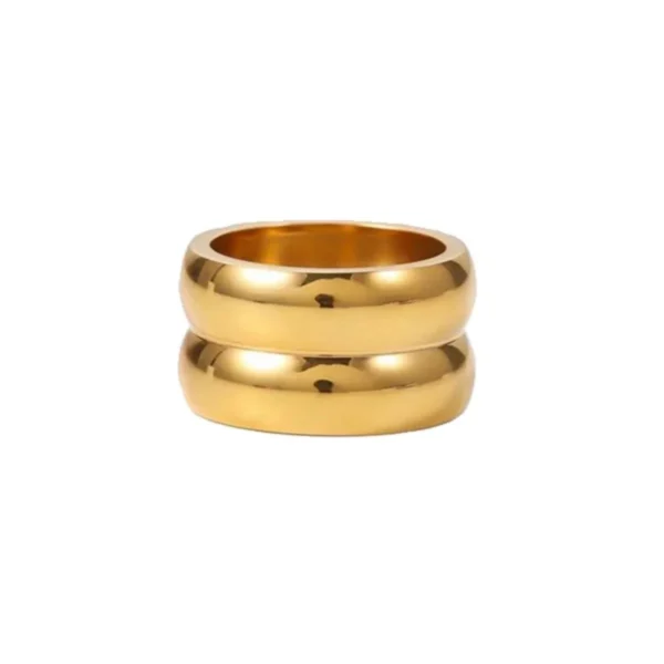 Double Dome Band Ring
