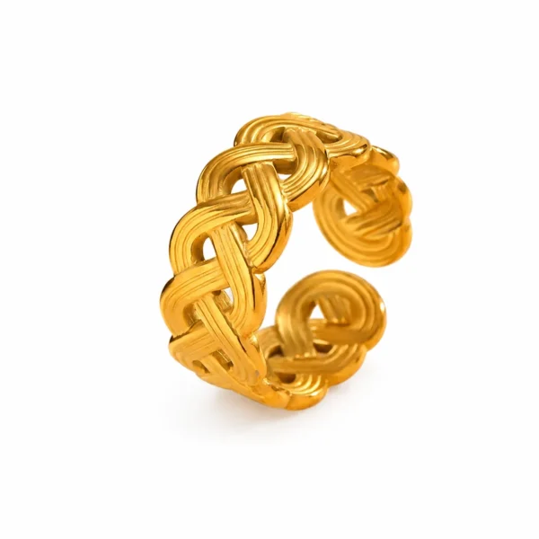 Woven Open Ring