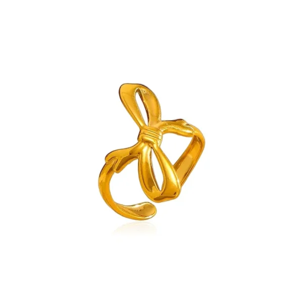 Bow Adjustable Ring