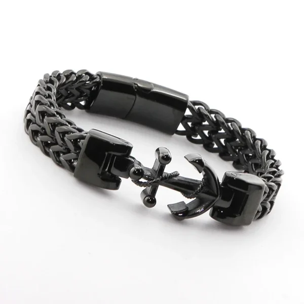 Bracelet Anchor Clasp Double Cuban