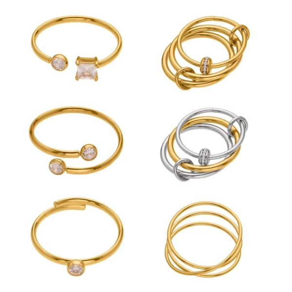 Multi-Loop CZ Stacking Ring
