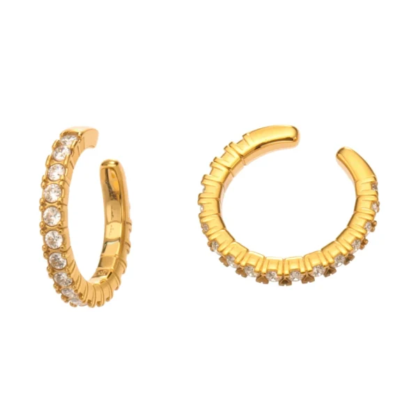 Pavé CZ Ear Cuff — Single