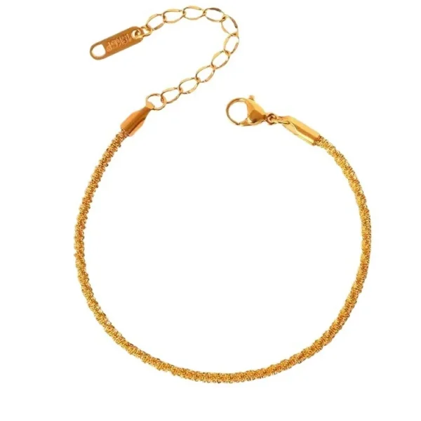 Twisted Rope Chain Bracelet
