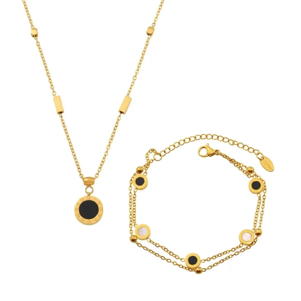 Round Shell Disc Jewellery — Choose Your Piece