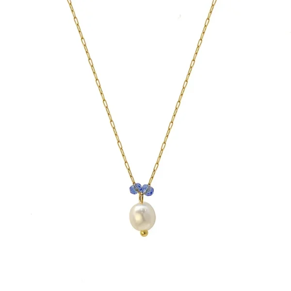 Pearl Drop Pendant Necklace