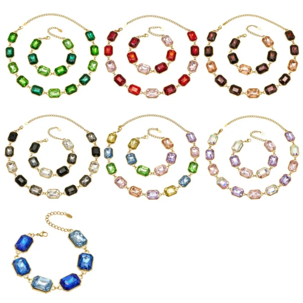 Bezel- Crystal Jewellery — Choose Your Piece