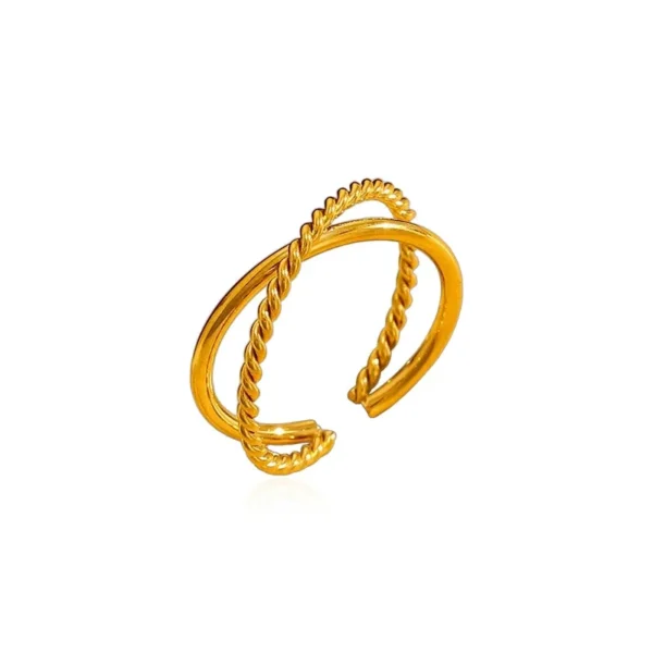 Twist Open Ring