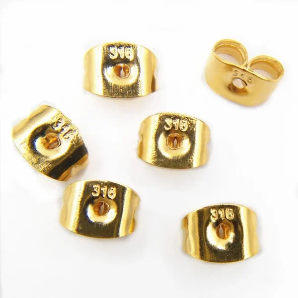 Curved Double-Loop Earring Backs
