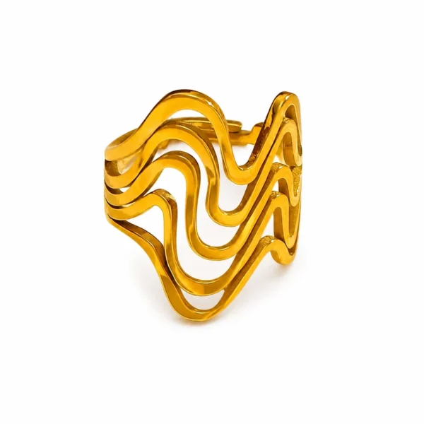Wave Cutout Ring