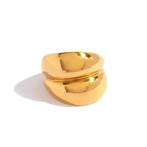 Open-Link Wide-Band Adjustable Ring