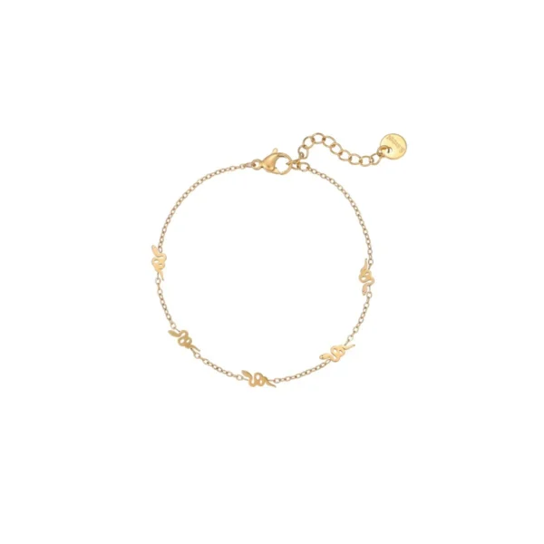 Snake, Heart, Clover, Star or Moon Charms Anklet