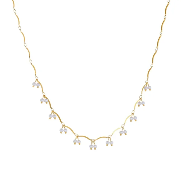 Pearl Clusters & Wavy Links Jewellery — Choose Your Piece