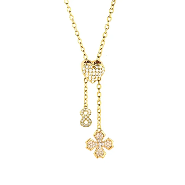 Heart Lariat Necklace