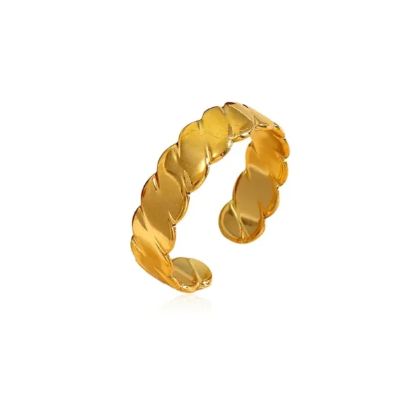 Leaf Band Ring