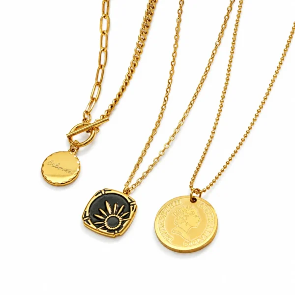 Celestial & Geometric Pendant Necklaces