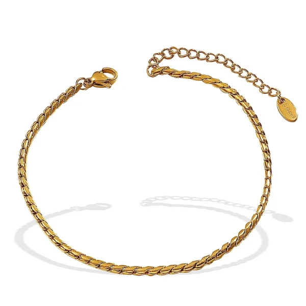 Anklet Braided Snake Chain