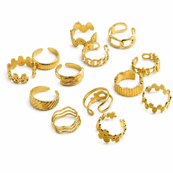 Open Textured Ring