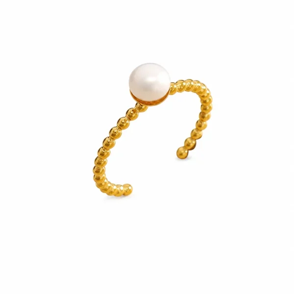 Pearl Beaded Ring